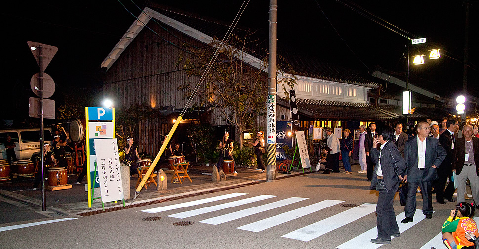 伊賀上野 「あかりサミットin伊賀」行灯点灯