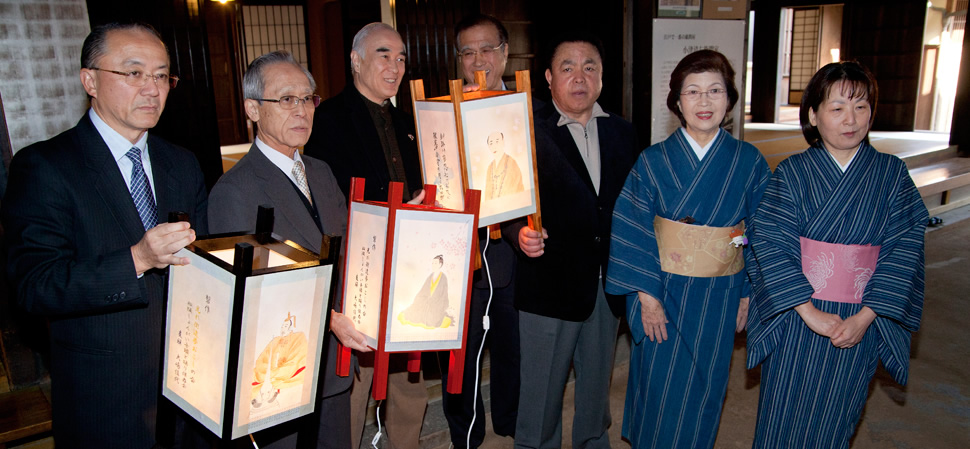 松阪市参宮街道 松阪商人の館 行灯引渡式