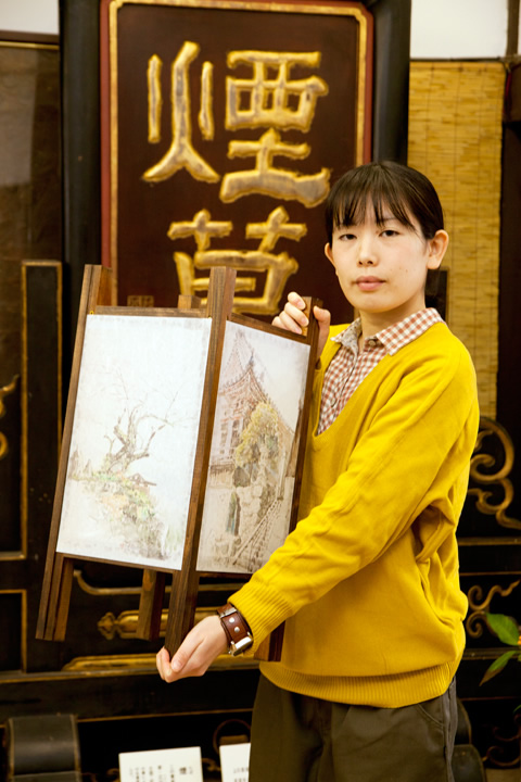 松阪市参宮街道　松阪商人の館　行灯引渡式