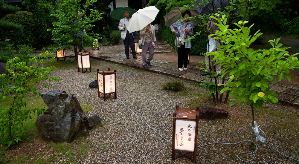 円光寺 行灯点灯
