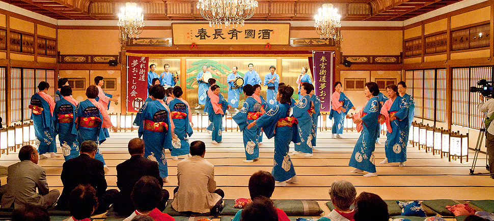 伊勢市二見浦 川柳・俳句行灯点灯式
