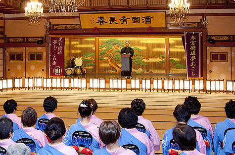 伊勢市二見浦　川柳・俳句行灯点灯式
