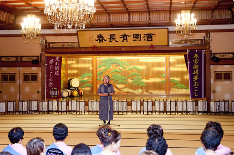 伊勢市二見浦　川柳・俳句行灯点灯式