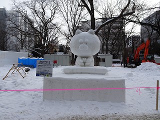 釧路の氷まつり、さっぽろ雪まつりに参加された一部の作品