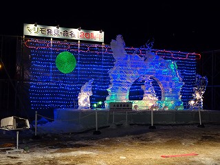 釧路の氷まつり、さっぽろ雪まつりに参加された一部の作品