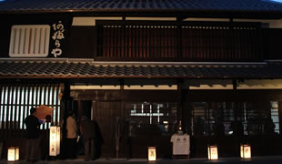 棒原町荻原行灯点灯
