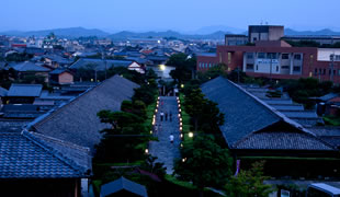 松阪市御城番　行灯点灯
